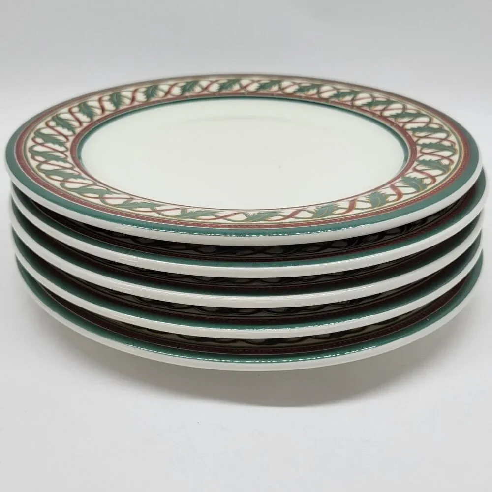 Pier 1 Per63 Set Of 5 Holiday 8 1/4